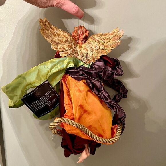 RARE Large Christopher Radko Home for the Holidays Angel Christmas Ornament - Picture 2 of 4
